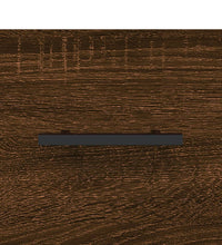 Wand-Nachttisch Braun Eichen-Optik 35x35x20 cm