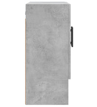 Wandschrank Betongrau 60x31x70 cm Holzwerkstoff