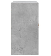 Wandschrank Betongrau 60x31x60 cm Holzwerkstoff
