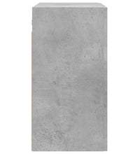 Wandschrank Betongrau 60x31x60 cm Holzwerkstoff