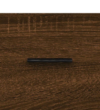 Wandschrank Braun Eichen-Optik 100x36,5x35 cm Holzwerkstoff