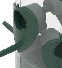 Vogelfutterspender 3 Stk. Dunkelgrün 17x17x32 cm