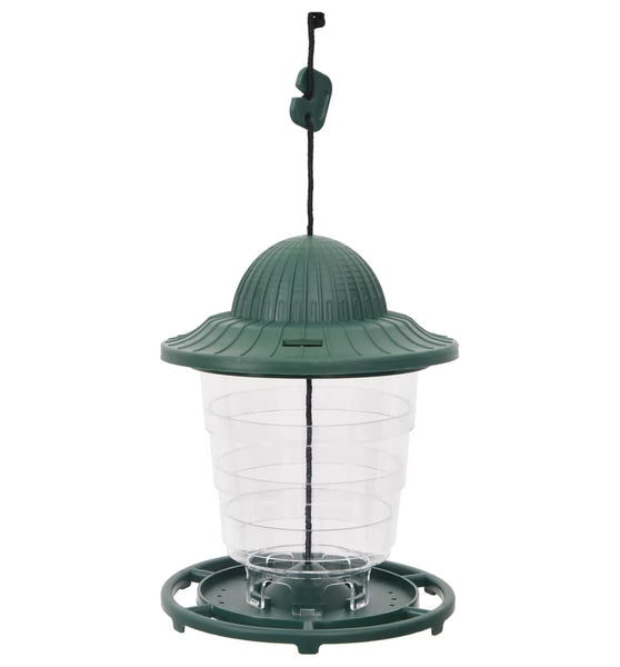 Vogelfutterspender 3 Stk. Dunkelgrün 13x13x17 cm