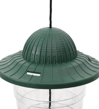 Vogelfutterspender 3 Stk. Dunkelgrün 13x13x17 cm