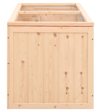 Hamsterkäfig 89,5x45x45 cm Massivholz Tanne