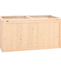 Hamsterkäfig 89,5x45x45 cm Massivholz Tanne