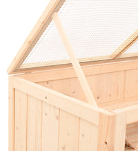 Hamsterkäfig 89,5x45x45 cm Massivholz Tanne