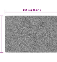 Teppich Waschbar Mehrfarbig 160x230 cm Rutschfest