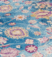 Teppich Waschbar Mehrfarbig Ø 120 cm Rutschfest