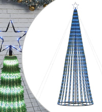 Weihnachtsbaum Kegelform 688 LEDs Blau 300 cm