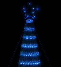 Weihnachtsbaum Kegelform 688 LEDs Blau 300 cm