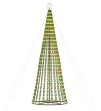 Weihnachtsbaum Kegelform 688 LEDs Mehrfarbig 300 cm