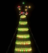 Weihnachtsbaum Kegelform 688 LEDs Mehrfarbig 300 cm