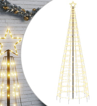 LED-Weihnachtsbaum mit Erdspießen 570 LEDs Warmweiß 300 cm