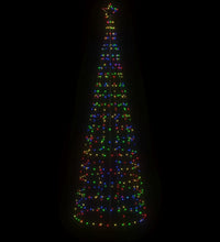 LED-Weihnachtsbaum mit Erdspießen 570 LEDs Mehrfarbig 300 cm