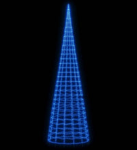 LED-Weihnachtsbaum für Fahnenmast 3000 LEDs Blau 800 cm