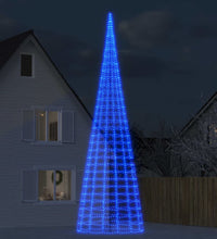 LED-Weihnachtsbaum für Fahnenmast 3000 LEDs Blau 800 cm