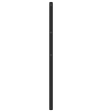 Kopfteil Metall Schwarz 180 cm