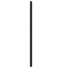 Kopfteil Metall Schwarz 200 cm