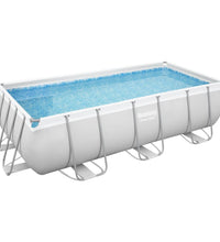 Bestway Pool-Set Power Steel Rechteckig 404x201x100 cm