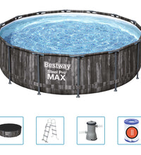 Bestway Steel Pro MAX Swimmingpool-Set Rund 427x107 cm