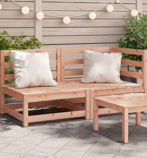 Gartensofa 2-Sitzer Massivholz Douglasie