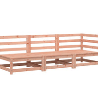 Gartensofa 3-Sitzer Massivholz Douglasie