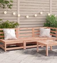 Gartensofa 3-Sitzer Massivholz Douglasie