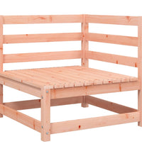 Garten-Ecksofa mit Kissen Massivholz Douglasie