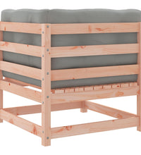 Garten-Ecksofa mit Kissen Massivholz Douglasie