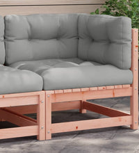 Garten-Ecksofa mit Kissen Massivholz Douglasie