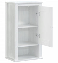 Bad-Wandschrank BERG Weiß 40x27x71,5 cm Massivholz Kiefer