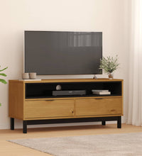 TV-Schrank FLAM 110x40x50 cm Massivholz Kiefer