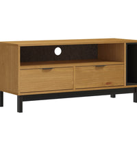 TV-Schrank FLAM 110x40x50 cm Massivholz Kiefer