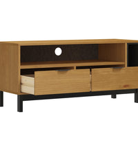 TV-Schrank FLAM 110x40x50 cm Massivholz Kiefer