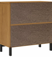 Sideboard FLAM 80x40x80 cm Massivholz Kiefer