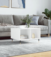 Couchtisch Weiß 60x50x36,5 cm Holzwerkstoff