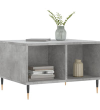 Couchtisch Betongrau 60x50x36,5 cm Holzwerkstoff