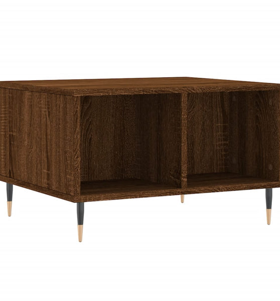 Couchtisch Braun Eichen-Optik 60x50x36,5 cm Holzwerkstoff