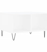 Couchtisch Weiß 60x50x36,5 cm Holzwerkstoff