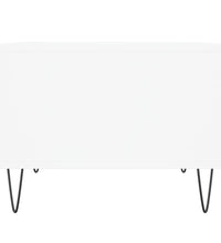 Couchtisch Weiß 60x50x36,5 cm Holzwerkstoff