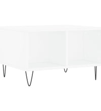 Couchtisch Weiß 60x50x36,5 cm Holzwerkstoff