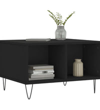 Couchtisch Schwarz 60x50x36,5 cm Holzwerkstoff