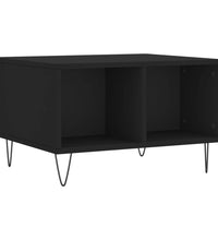 Couchtisch Schwarz 60x50x36,5 cm Holzwerkstoff