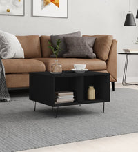 Couchtisch Schwarz 60x50x36,5 cm Holzwerkstoff