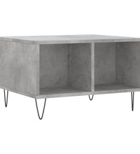 Couchtisch Betongrau 60x50x36,5 cm Holzwerkstoff