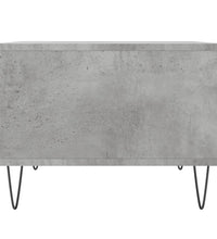 Couchtisch Betongrau 60x50x36,5 cm Holzwerkstoff