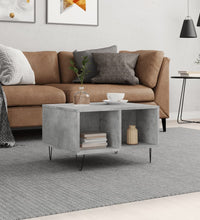 Couchtisch Betongrau 60x50x36,5 cm Holzwerkstoff