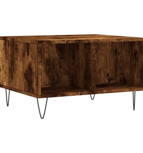 Couchtisch Räuchereiche 60x50x36,5 cm Holzwerkstoff