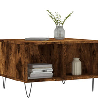 Couchtisch Räuchereiche 60x50x36,5 cm Holzwerkstoff